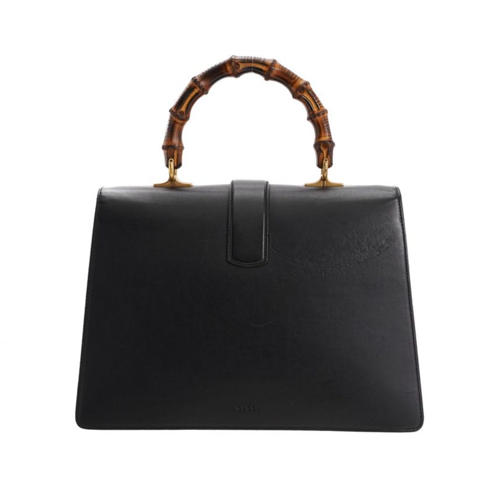 Dionysus Bamboo Top Handle Bag - Picture 3 of 11